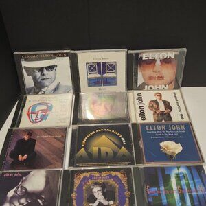 Elton John CD LOT OF 13---------VERY NICE CONDITION!!